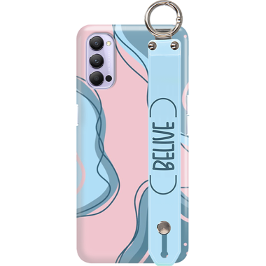 ETUI Z PASKIEM NA TELEFON OPPO RENO 4 ABSTRACT