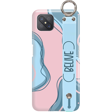 ETUI Z PASKIEM NA TELEFON OPPO RENO 4Z 5G ABSTRACT