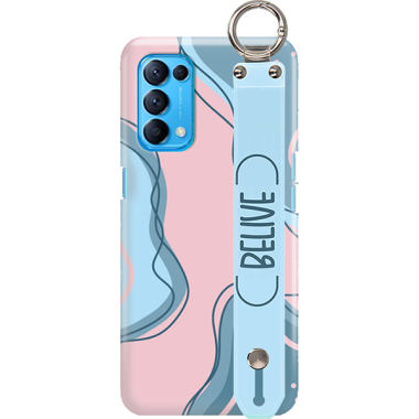 ETUI Z PASKIEM NA TELEFON OPPO RENO 5 ABSTRACT