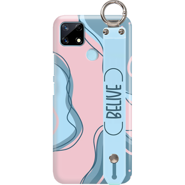 ETUI Z PASKIEM NA TELEFON REALME 7I RMX2193 ABSTRACT