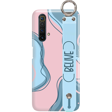 ETUI Z PASKIEM NA TELEFON REALME X3 SUPERZOOM ABSTRACT