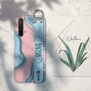 ETUI Z PASKIEM NA TELEFON REALME X3 SUPERZOOM ABSTRACT