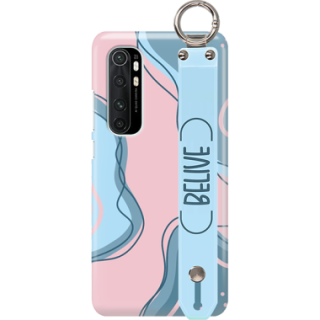 ETUI Z PASKIEM NA TELEFON XIAOMI MI NOTE 10 LITE ABSTRACT