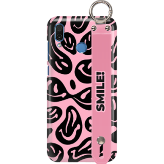 ETUI Z PASKIEM NA TELEFON HUAWEI HONOR PLAY SMILEY