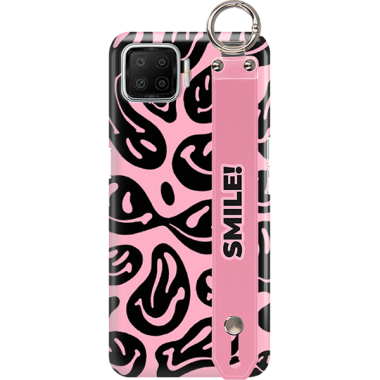 ETUI Z PASKIEM NA TELEFON OPPO A73 SMILEY