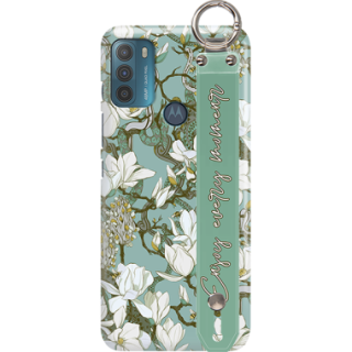 ETUI Z PASKIEM NA TELEFON MOTOROLA MOTO G50 MAGNOLIE