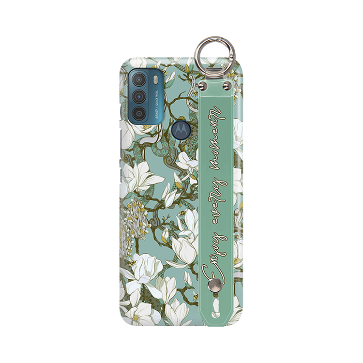 ETUI Z PASKIEM NA TELEFON MOTOROLA MOTO G50 MAGNOLIE