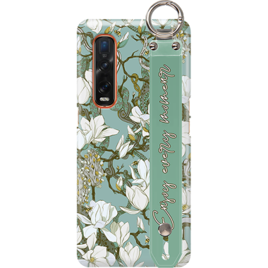 ETUI Z PASKIEM NA TELEFON OPPO FIND X2 PRO MAGNOLIE