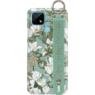 ETUI Z PASKIEM NA TELEFON REALME C21 MAGNOLIE