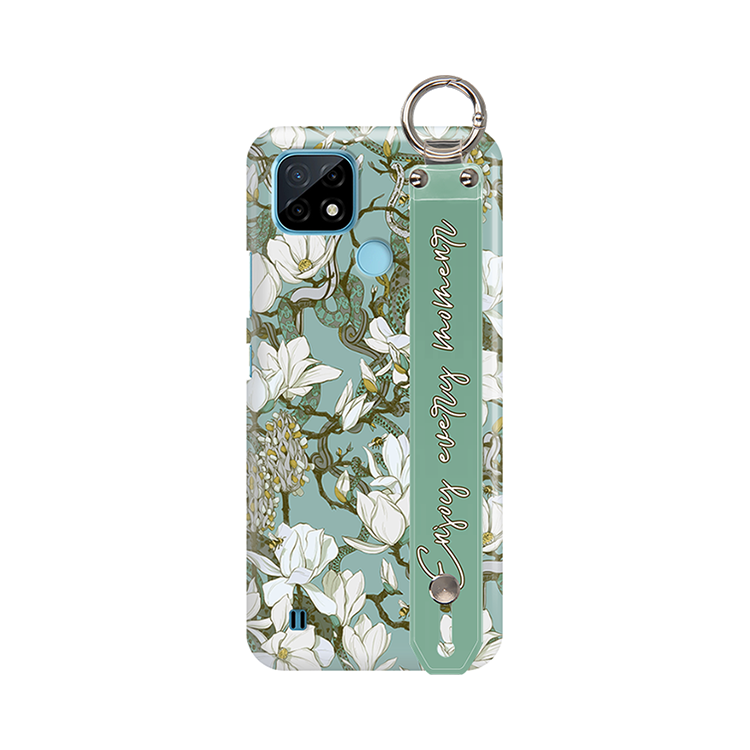 ETUI Z PASKIEM NA TELEFON REALME C21 MAGNOLIE