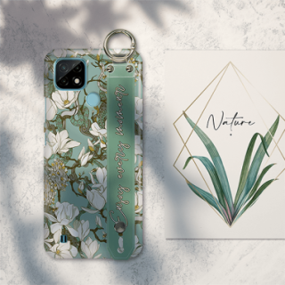 ETUI Z PASKIEM NA TELEFON REALME C21 MAGNOLIE