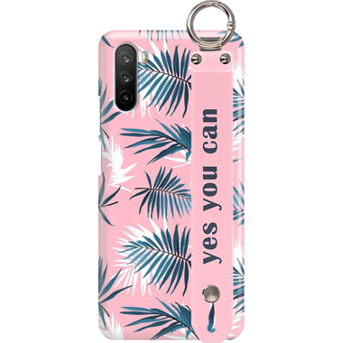 ETUI Z PASKIEM NA TELEFON HUAWEI MAIMANG 9 EGZOTYCZNE PALMY