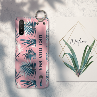 ETUI Z PASKIEM NA TELEFON HUAWEI MAIMANG 9 EGZOTYCZNE PALMY