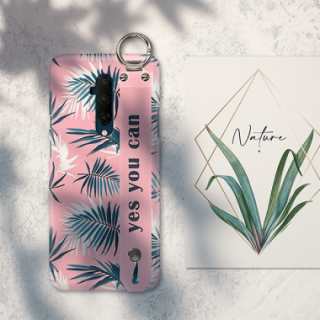 ETUI Z PASKIEM NA TELEFON ONEPLUS 7T PRO EGZOTYCZNE PALMY