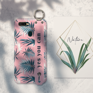 ETUI Z PASKIEM NA TELEFON OPPO A7 EGZOTYCZNE PALMY