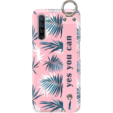 ETUI Z PASKIEM NA TELEFON OPPO FIND X2 LITE EGZOTYCZNE PALMY