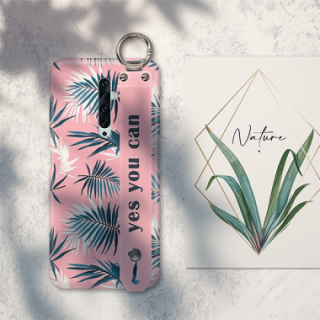 ETUI Z PASKIEM NA TELEFON OPPO RENO 2 EGZOTYCZNE PALMY