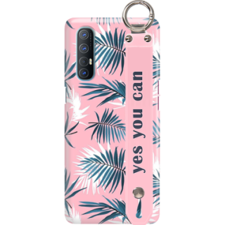 ETUI Z PASKIEM NA TELEFON OPPO RENO 3 PRO EGZOTYCZNE PALMY