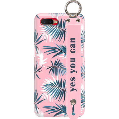ETUI Z PASKIEM NA TELEFON OPPO RX17 NEO EGZOTYCZNE PALMY