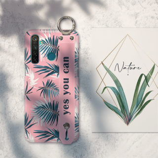 ETUI Z PASKIEM NA TELEFON REALME 5 EGZOTYCZNE PALMY