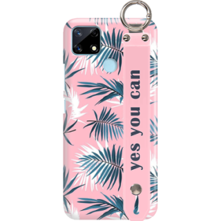 ETUI Z PASKIEM NA TELEFON REALME 7I RMX2193 EGZOTYCZNE PALMY
