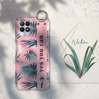 ETUI Z PASKIEM NA TELEFON REALME 8I EGZOTYCZNE PALMY
