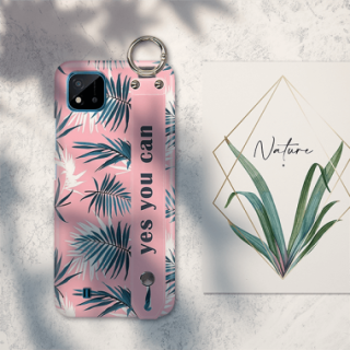 ETUI Z PASKIEM NA TELEFON REALME C20 EGZOTYCZNE PALMY