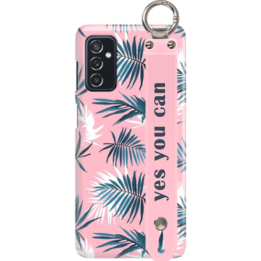 ETUI Z PASKIEM NA TELEFON SAMSUNG GALAXY M52 5G EGZOTYCZNE PALMY