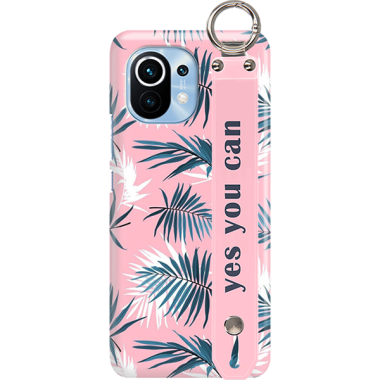 ETUI Z PASKIEM NA TELEFON XIAOMI MI 11 EGZOTYCZNE PALMY