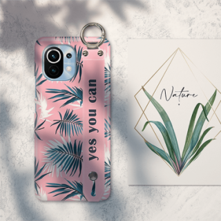 ETUI Z PASKIEM NA TELEFON XIAOMI MI 11 EGZOTYCZNE PALMY