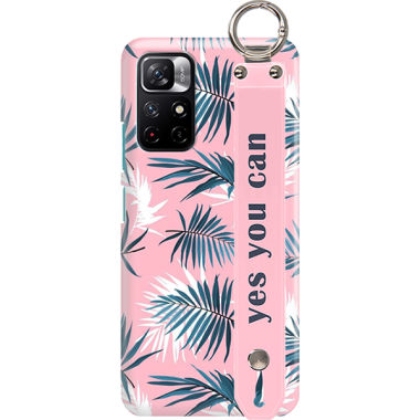 ETUI Z PASKIEM NA TELEFON XIAOMI REDMI NOTE 11 PRO 5G EGZOTYCZNE PALMY