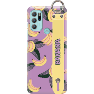 ETUI Z PASKIEM NA TELEFON MOTOROLA G60S BANANY