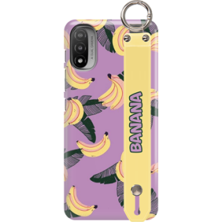 ETUI Z PASKIEM NA TELEFON MOTOROLA MOTO E20 BANANY