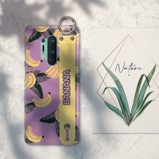 ETUI Z PASKIEM NA TELEFON ONEPLUS 8 PRO BANANY