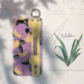 ETUI Z PASKIEM NA TELEFON OPPO A7 BANANY