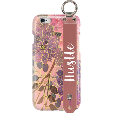 ETUI Z PASKIEM NA TELEFON APPLE IPHONE 6 JESIENNE KWIATY