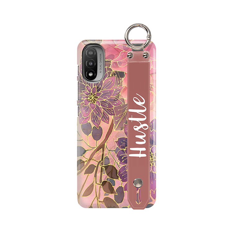 ETUI Z PASKIEM NA TELEFON MOTOROLA MOTO E20 JESIENNE KWIATY