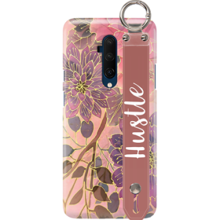 ETUI Z PASKIEM NA TELEFON ONEPLUS 7T PRO JESIENNE KWIATY