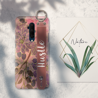 ETUI Z PASKIEM NA TELEFON ONEPLUS 7T PRO JESIENNE KWIATY