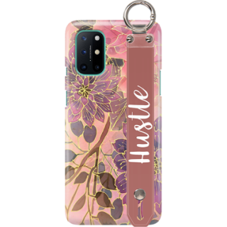 ETUI Z PASKIEM NA TELEFON ONEPLUS 8T JESIENNE KWIATY