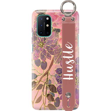 ETUI Z PASKIEM NA TELEFON ONEPLUS 8T JESIENNE KWIATY
