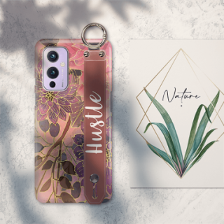 ETUI Z PASKIEM NA TELEFON ONEPLUS 9 JESIENNE KWIATY
