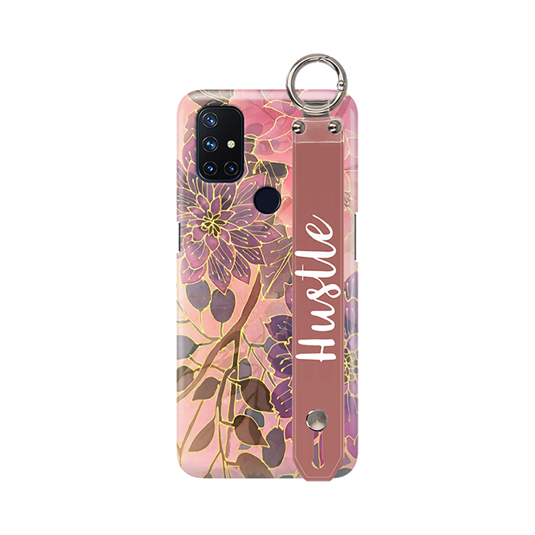 ETUI Z PASKIEM NA TELEFON ONEPLUS NORD N10 5G JESIENNE KWIATY