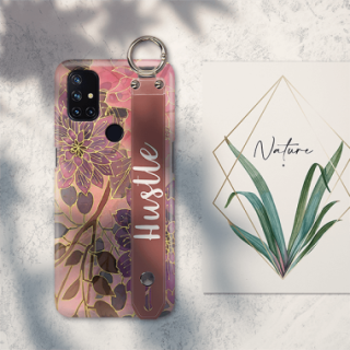 ETUI Z PASKIEM NA TELEFON ONEPLUS NORD N10 5G JESIENNE KWIATY