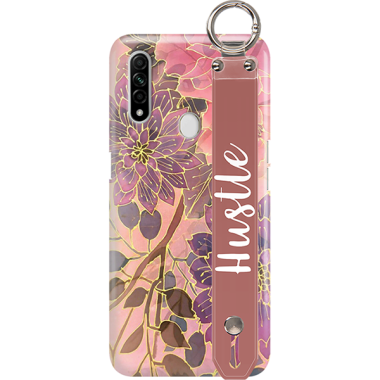 ETUI Z PASKIEM NA TELEFON OPPO A8 JESIENNE KWIATY