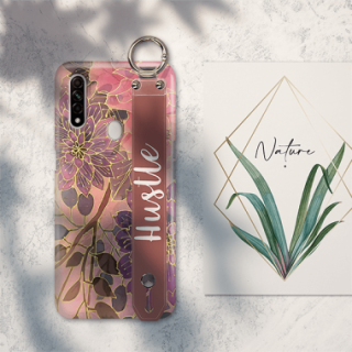 ETUI Z PASKIEM NA TELEFON OPPO A8 JESIENNE KWIATY