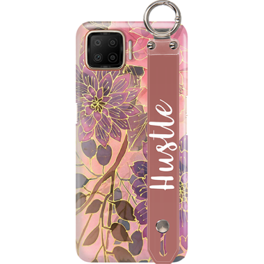 ETUI Z PASKIEM NA TELEFON OPPO F17 JESIENNE KWIATY