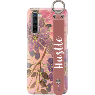 ETUI Z PASKIEM NA TELEFON OPPO FIND X2 LITE JESIENNE KWIATY