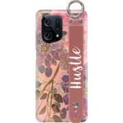 ETUI Z PASKIEM NA TELEFON OPPO FIND X5 JESIENNE KWIATY
