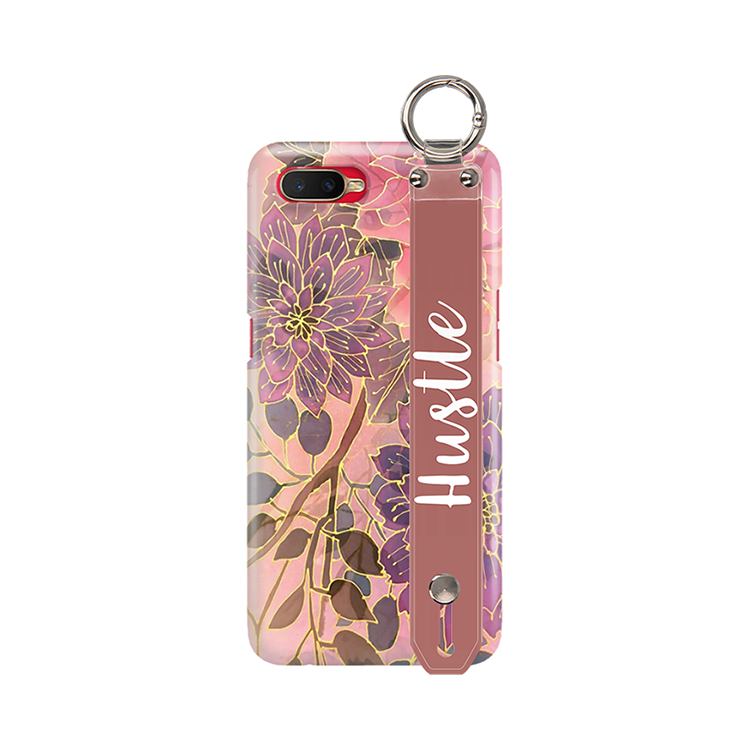 ETUI Z PASKIEM NA TELEFON OPPO RX17 NEO JESIENNE KWIATY